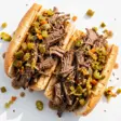 italian beef sandwich