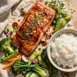 salmon teriyaki