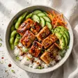 teriyaki salmon bowl